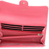 CHANEL Matelasse Long Flap Wallet Pink Lambskin